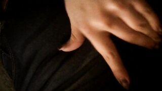 Humping myself throughout my jeans untill I climax