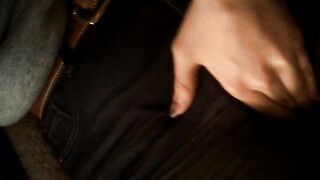 Humping myself throughout my jeans untill I climax