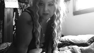Teasing and banging a sextoy