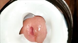 Interior Creampie Of A Sex toy! Ep1.