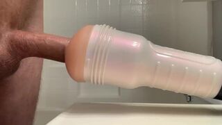 Banging my recent flashlight. No hands large ejaculation