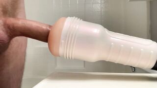 Banging my recent flashlight. No hands large ejaculation