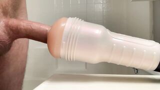 Banging my recent flashlight. No hands large ejaculation