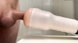 Banging my recent flashlight. No hands large ejaculation