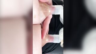 Pumping tits POV