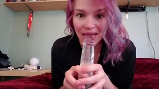 Clear Sex-toy Climax Teaser