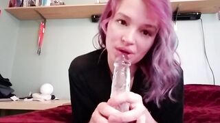 Clear Sex-toy Climax Teaser