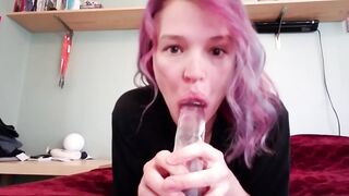 Clear Sex-toy Climax Teaser