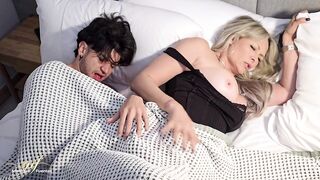 My ally's spouse puts his large dick in me and we end up having a 3some - Monique Fuentes