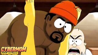 Wife Cheated on Her Spouse with a Ebony Man. Toon