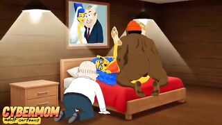 Wife Cheated on Her Spouse with a Ebony Man. Toon