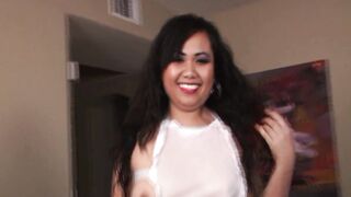 Ahegao Golden-haired Floozy Fingered to Leaking Soaked Climax
