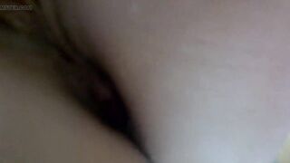 Crawling and Sliding Cam Between Booty and Vagina