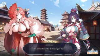Harem Dream - Kinky Ninja Scroll Gameplay Part 1 - Entering the Hidden Village of Kagura