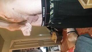 Hard weenie g-spot climax. Banging myself priceless with panties down. I'm .