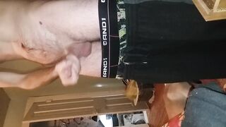 Hard weenie g-spot climax. Banging myself priceless with panties down. I'm .