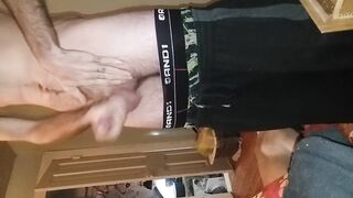 Hard weenie g-spot climax. Banging myself priceless with panties down. I'm .