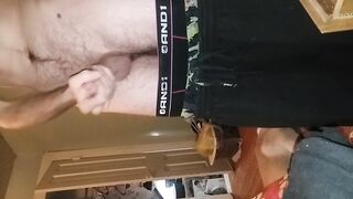 Hard weenie g-spot climax. Banging myself priceless with panties down. I'm .