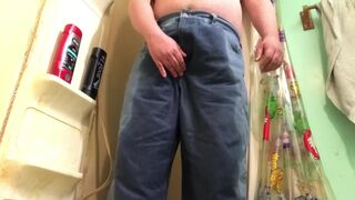 Totally Soaking My Jeans With Pee