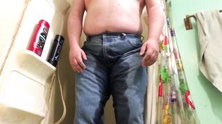 Totally Soaking My Jeans With Pee