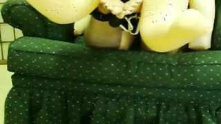 Foot Job to Blow Doll with Ding-dong