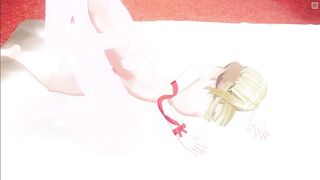 Anal playing with breasty golden-haired [CM3d2]