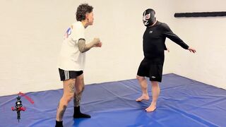 Kourtneyinked Wrestles Pathetic Stud