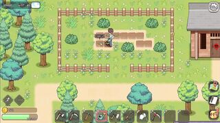 Village Rhapsody - Stuck Wife Gets Screwed Hard