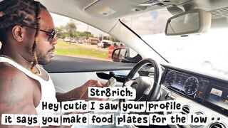 Sexy Black Making Plates Get Screw in the Butt and Snatch by Random Man Online