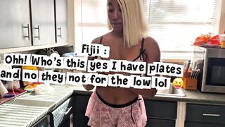 Sexy Black Making Plates Get Screw in the Butt and Snatch by Random Man Online