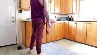 Dad gives Stepdaughter biggest SQUIRTING Orgasms in the Kitchen, Valuable Angel