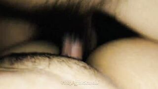 Cum Trickling Inside Of Taut Teen Vagina