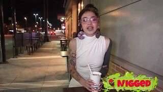 Buttplug doxy can't watch the ebony dick banging her. Fedora Morelli, blindfolded interracial on Nigged