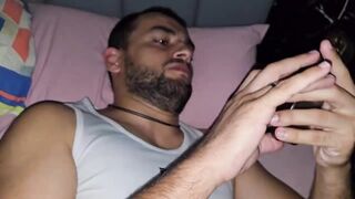Str8 dude playing game is tempted by homosexual dude