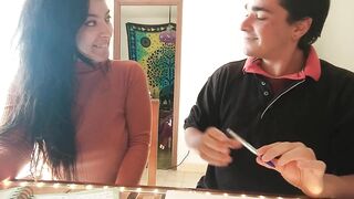 Teacher and college angel screwing hard large ass white hotty