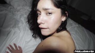 Latin chick PAWG Enticed For A Three-some