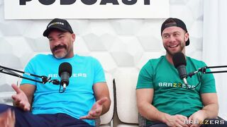 Brazzers - Valentina Nappi Takes 2 Dongs After Podcast