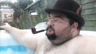 Obese Daddies hottubin time