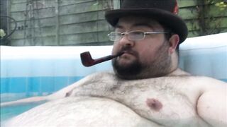 Obese Daddies hottubin time