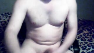 Masturbate my dong and shoot cum