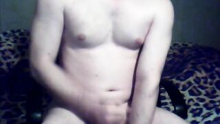 Masturbate my dong and shoot cum