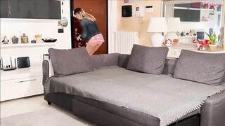 Stepdad Screws Disobedient Stepdaughter After a Party