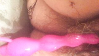 Shaggy Very Amateur Homemade Toy Void urine in Fishnets