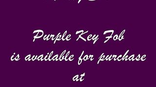 Purple Key Fob