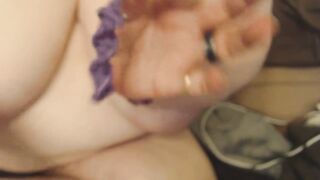 Purple Key Fob