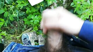 Public masturbation: the trees next to the park!