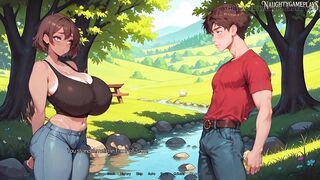 Life in Windvale (part 08) by Vol_games - Spouse Sharing His Breasty Wife