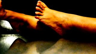 Relax with my legs and feet