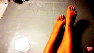 Relax with my legs and feet