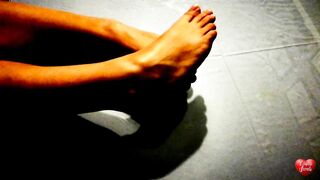 Relax with my legs and feet
